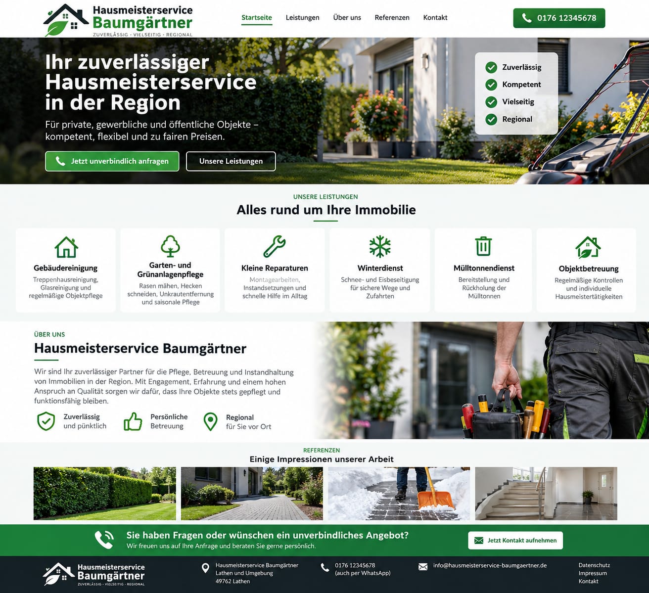 Hausmeisterservice Baumgärtner